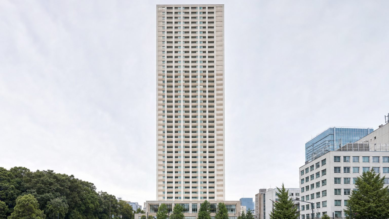 パークアクシス青山一丁目タワーの外観イメージ