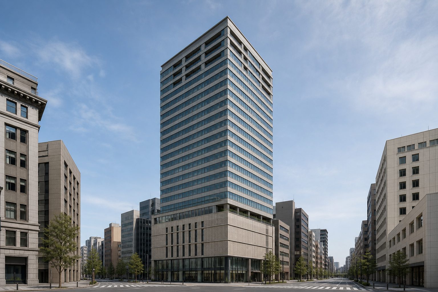 パークアクシスプレミア日本橋室町をイメージした外観