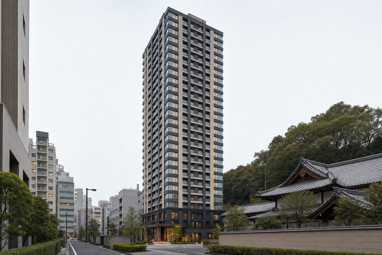 パークコート虎ノ門愛宕タワーの外観イメージ