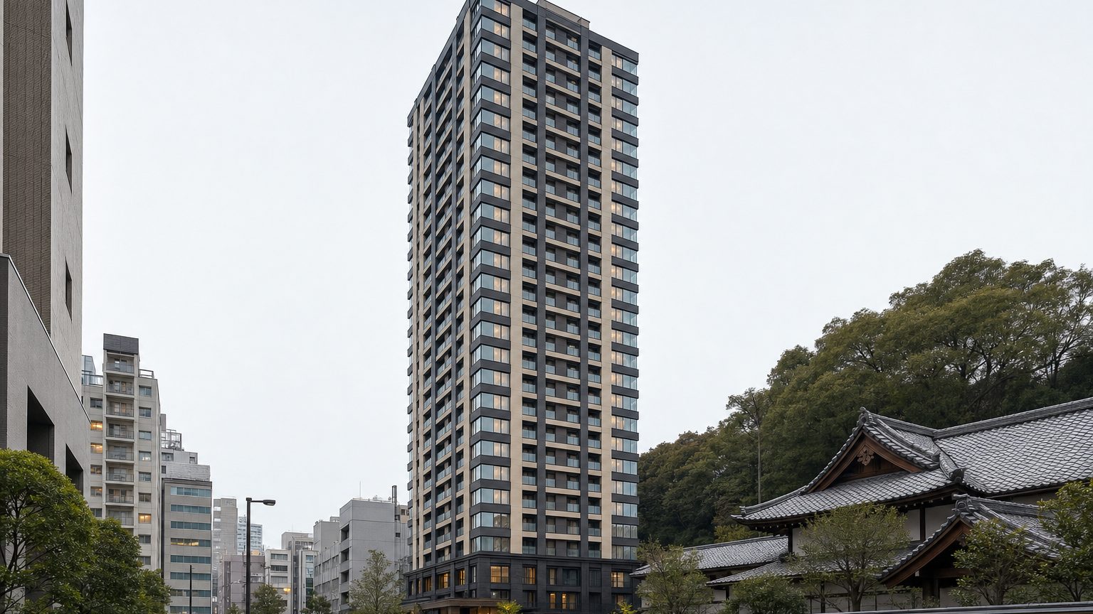 パークコート虎ノ門愛宕タワーの外観イメージ