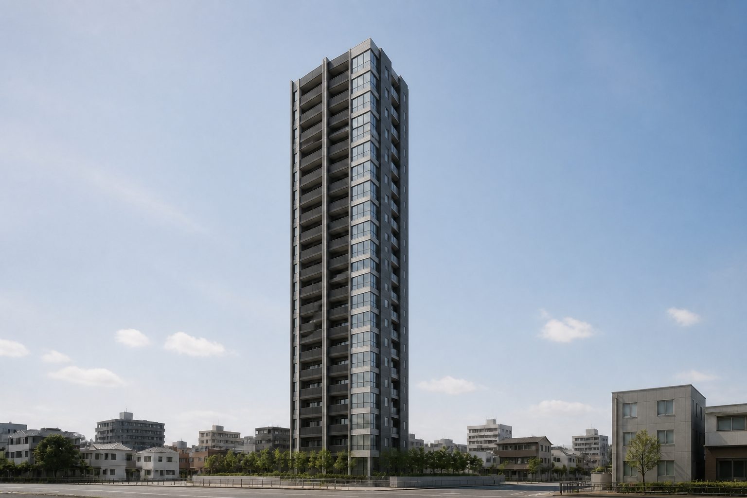 パークハウス仙台五橋タワーの外観イメージ