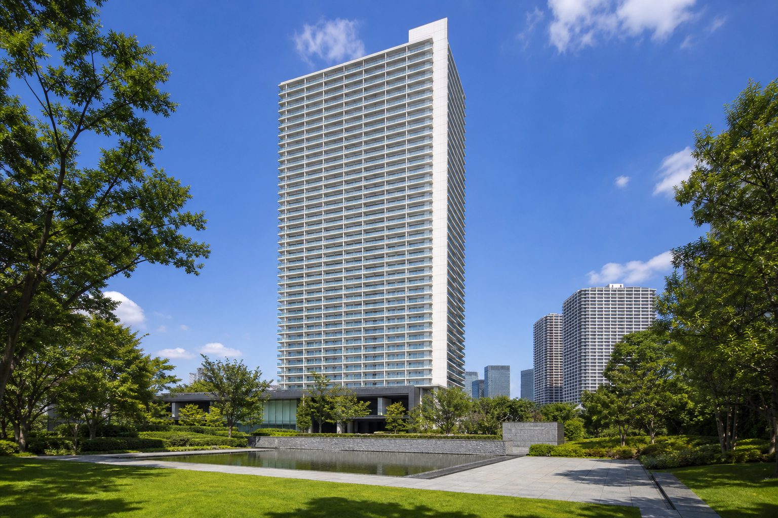 パークタワー晴海をイメージした外観