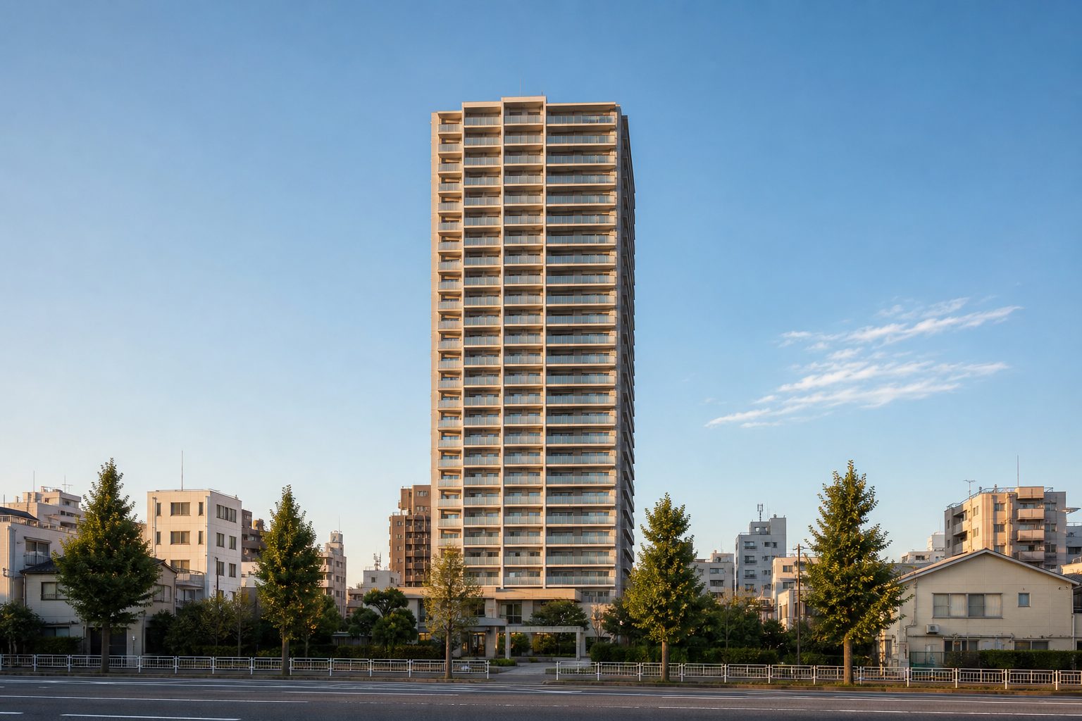 パークタワー東中野の外観イメージ