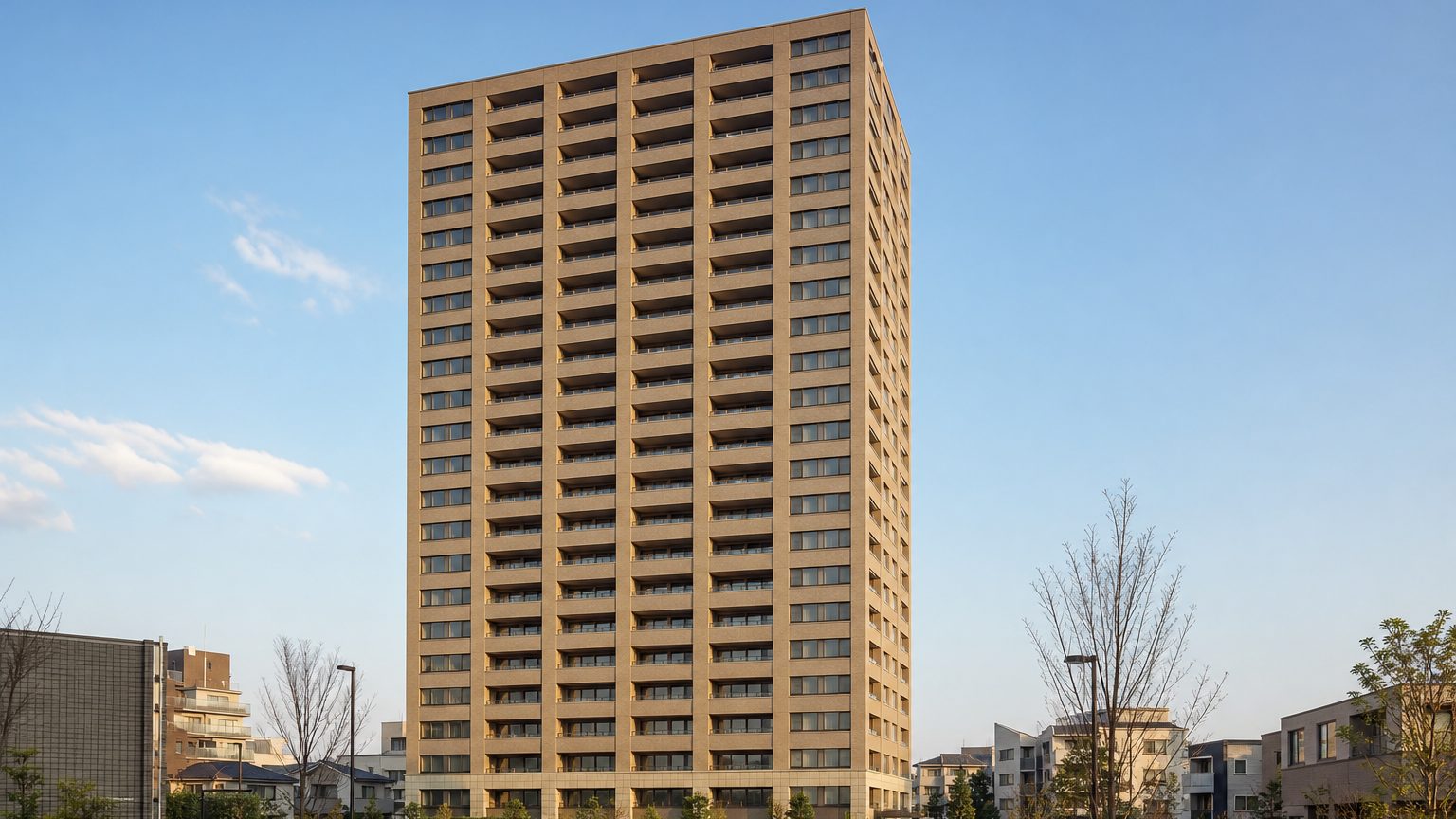パークタワー山王の外観イメージ