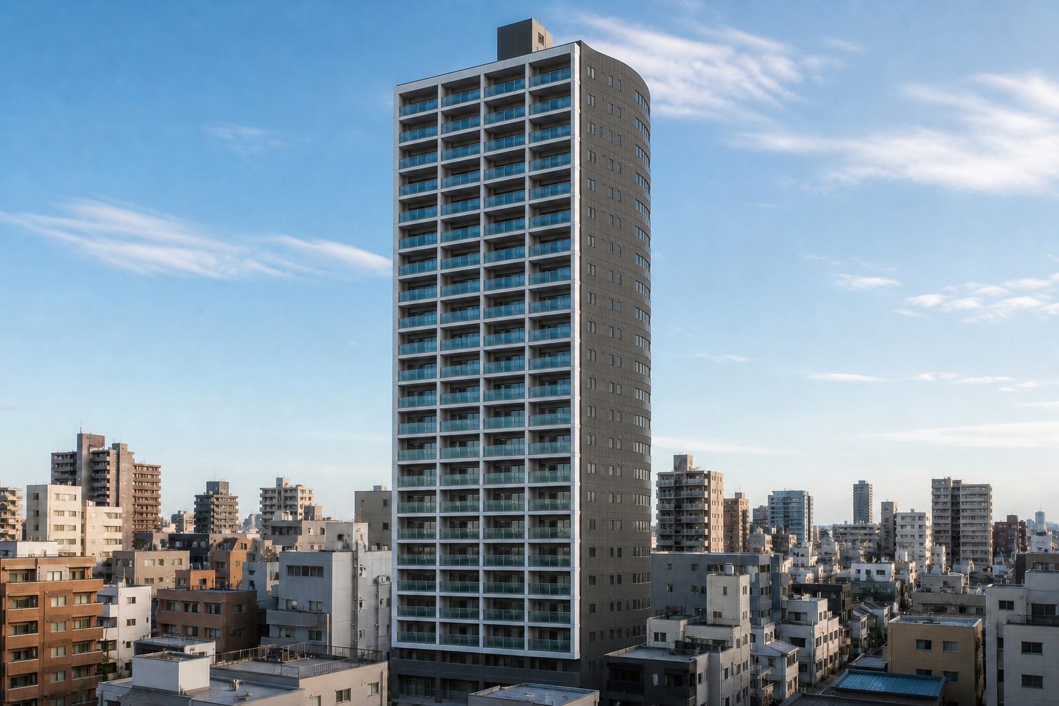 ピアッツァタワー上本町の外観イメージ