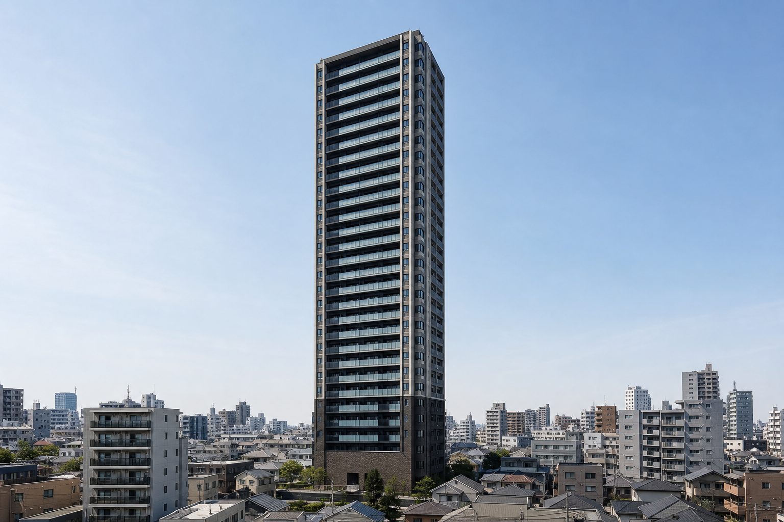 ピアッツァタワー上本町EASTをイメージした外観