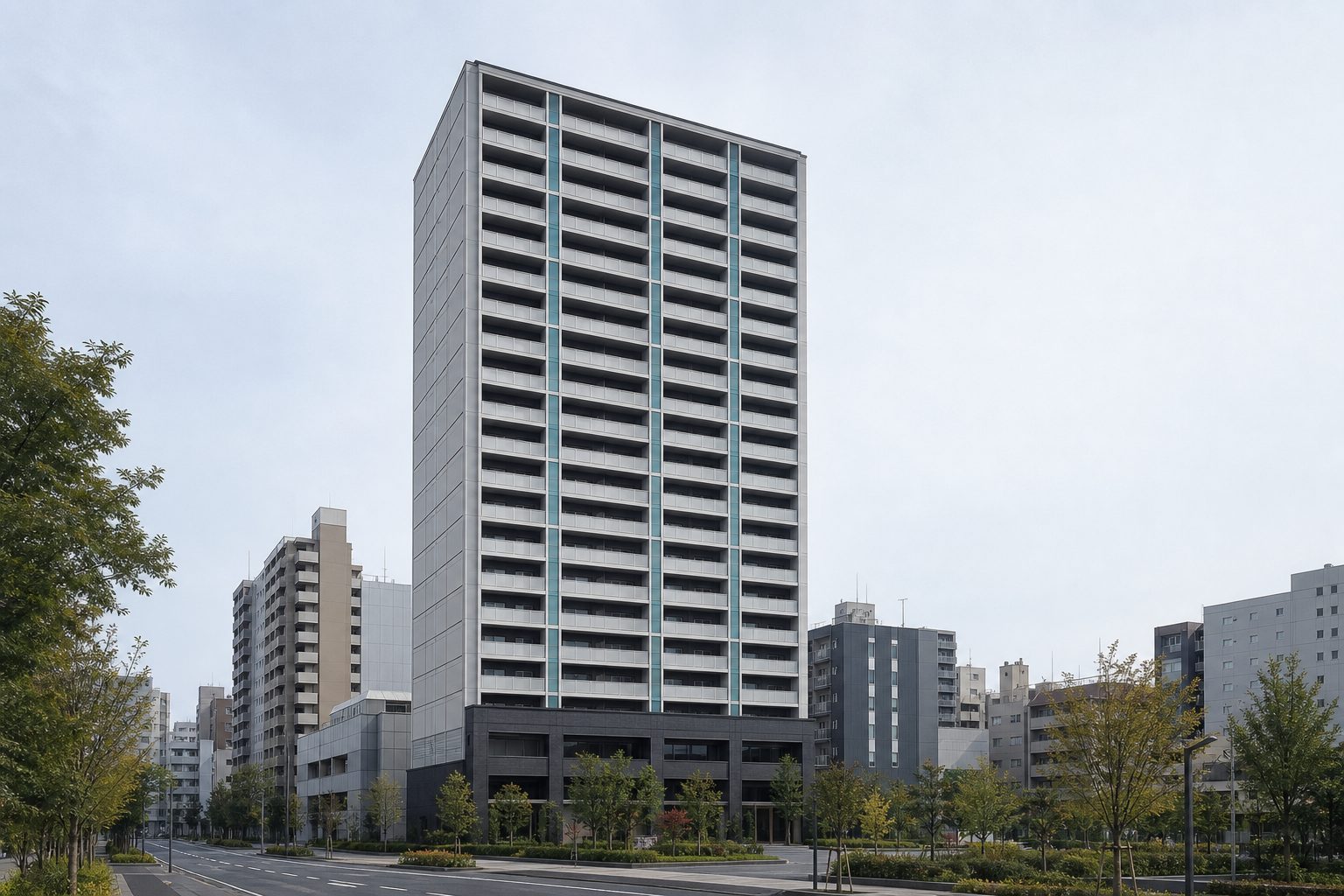 プレミスト南船場をイメージした外観