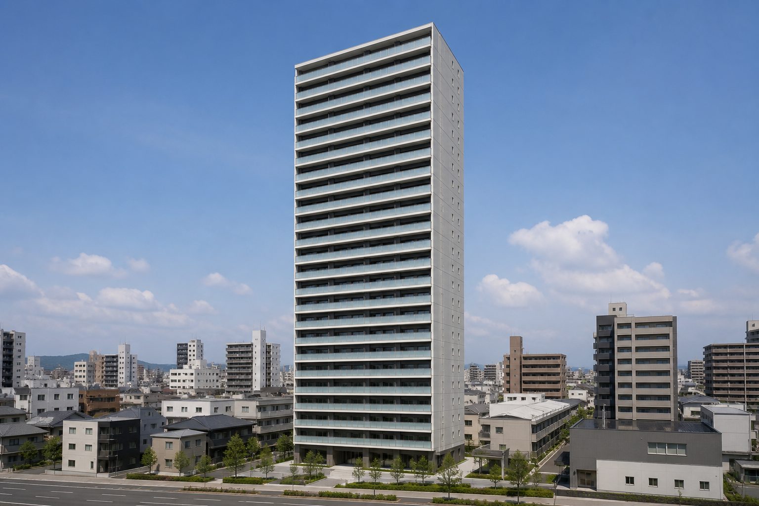 プレミストタワー大分の外観イメージ