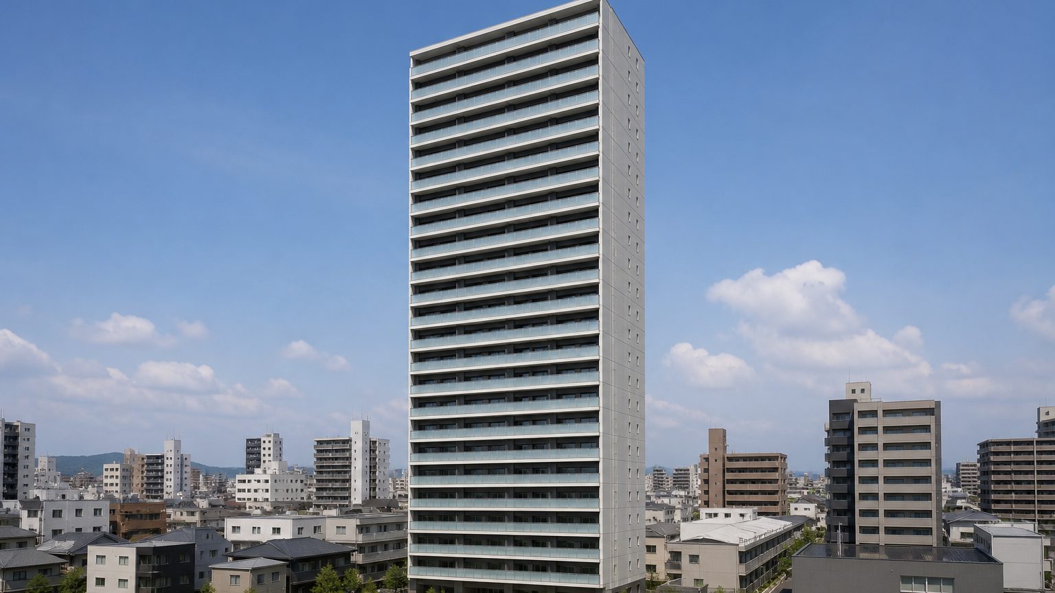 プレミストタワー大分の外観イメージ