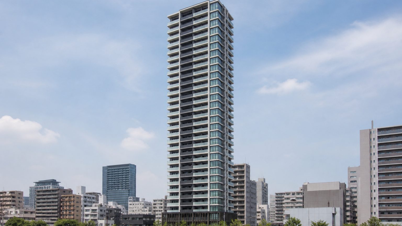 プレミストタワー靱本町の外観イメージ