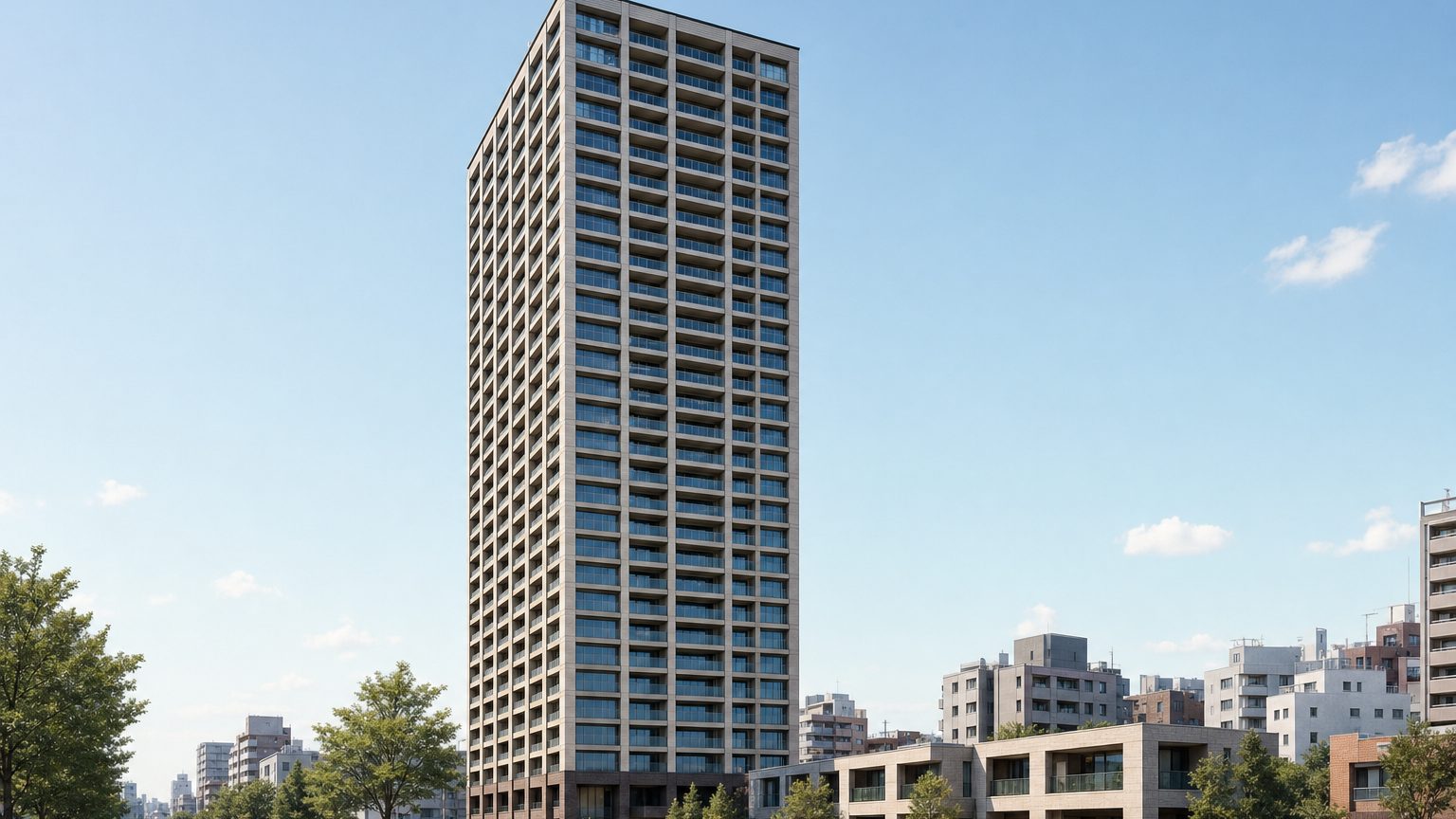 プライムアーバン新宿夏目坂タワーレジデンスの外観イメージ