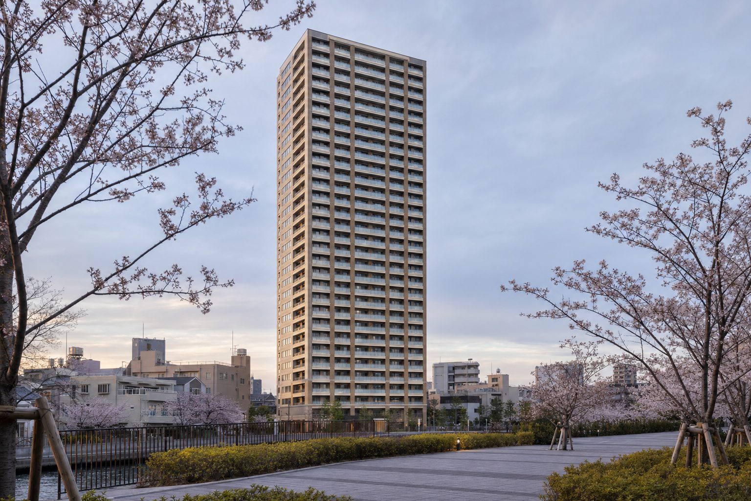 プラウドタワー東五反田の外観イメージ