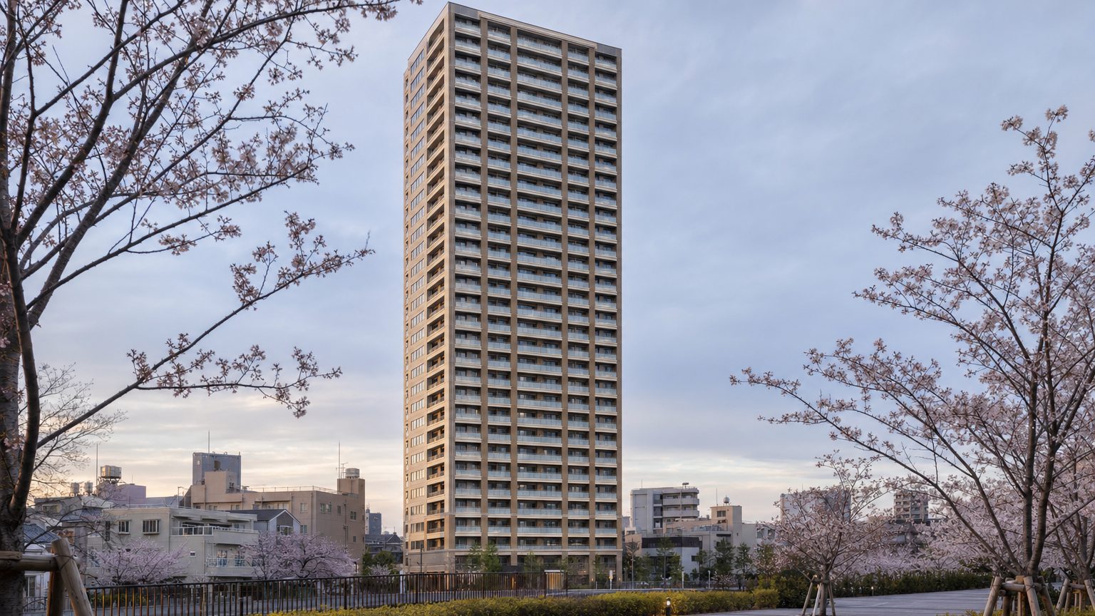 プラウドタワー東五反田の外観イメージ
