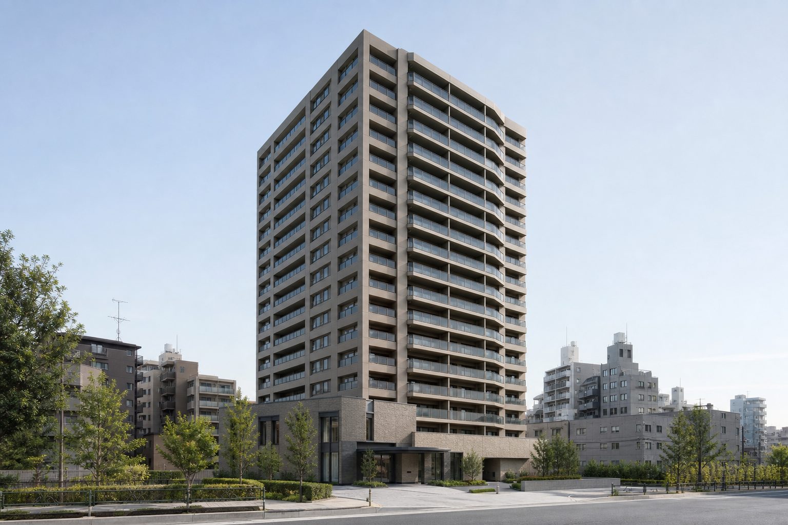 プラウドタワー東池袋の外観イメージ