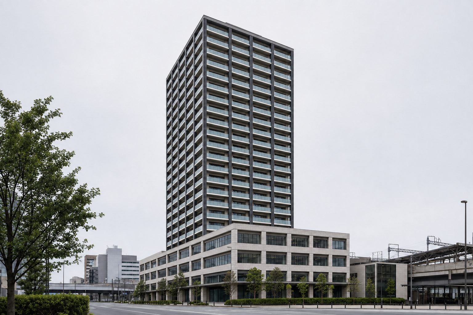 プラウドタワー金町の外観イメージ