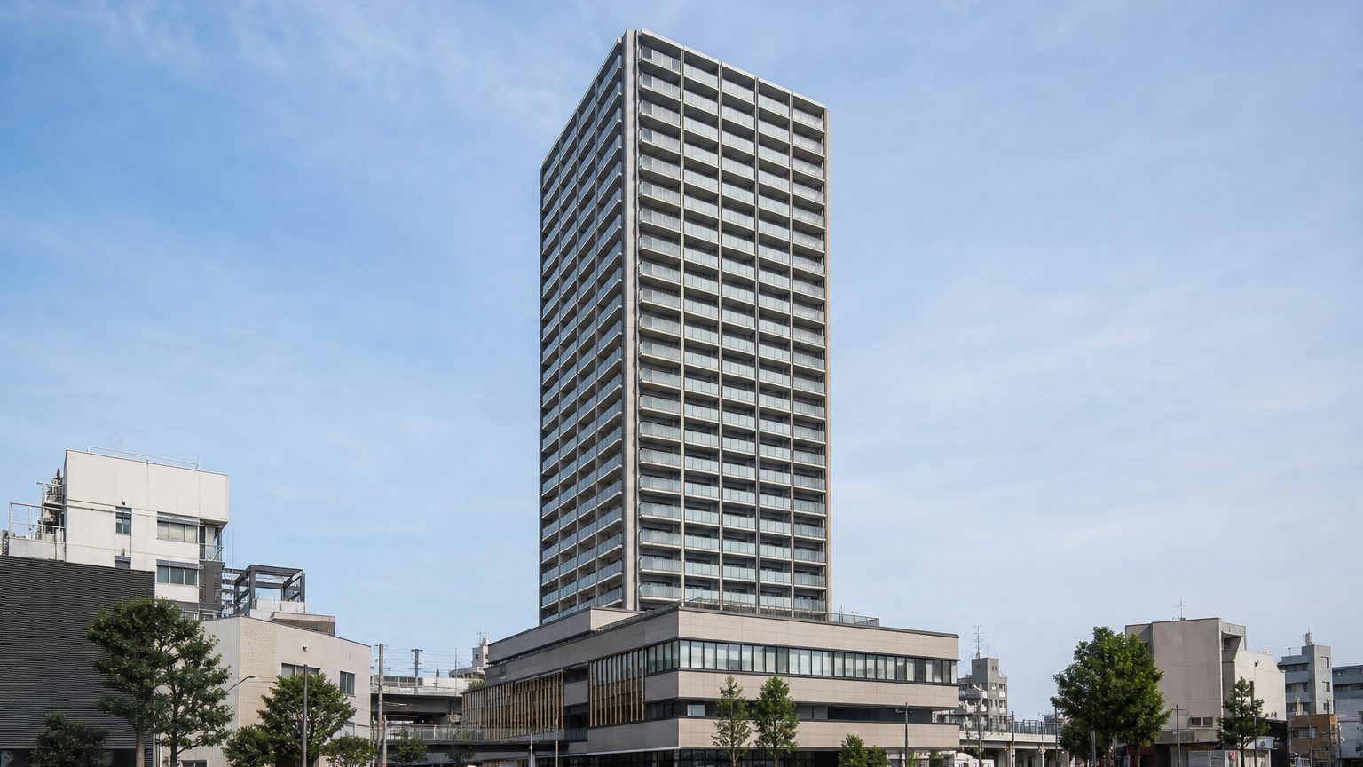 プラウドタワー小岩ファーストの外観イメージ