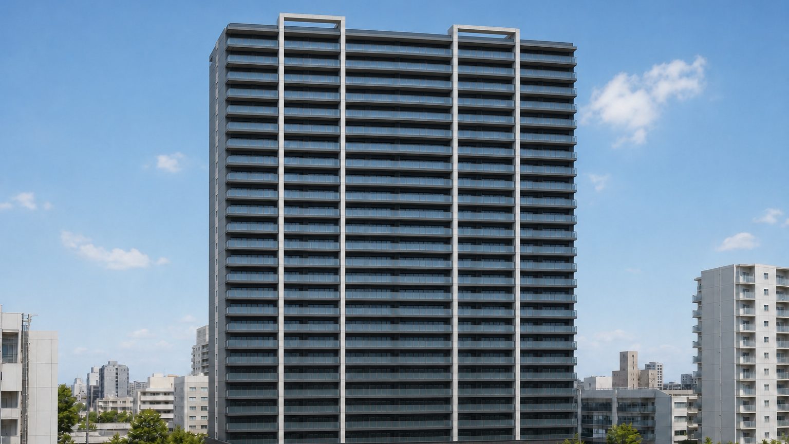 プラウドタワー名古屋丸の内の外観イメージ