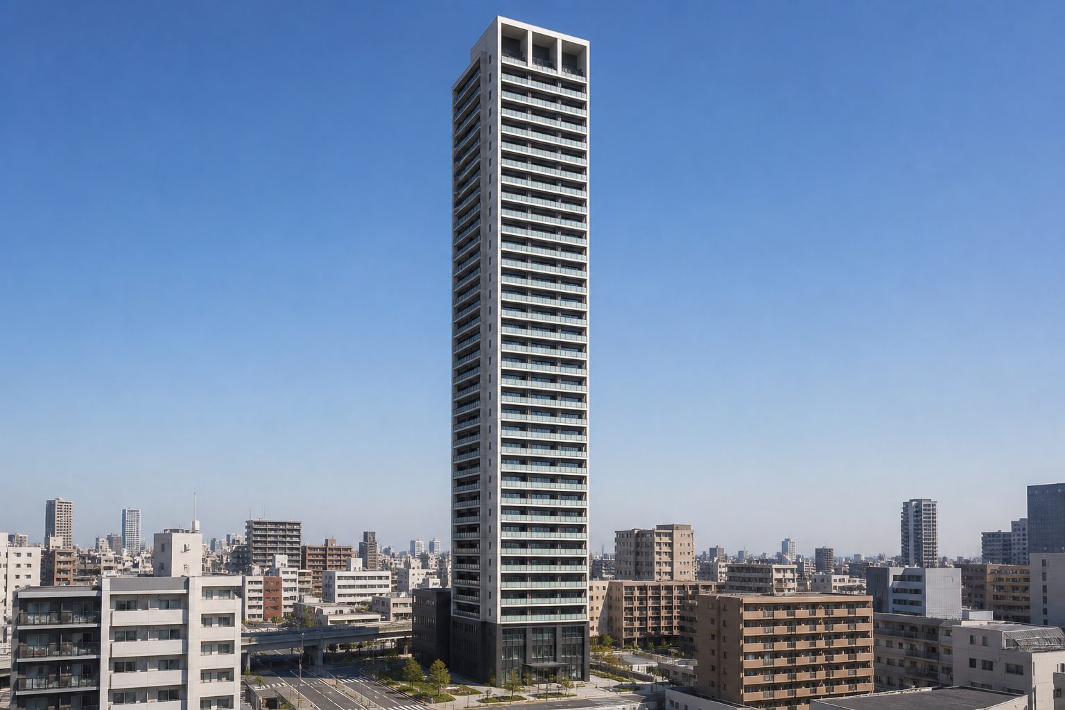 ルネッサなんばタワーをイメージした外観