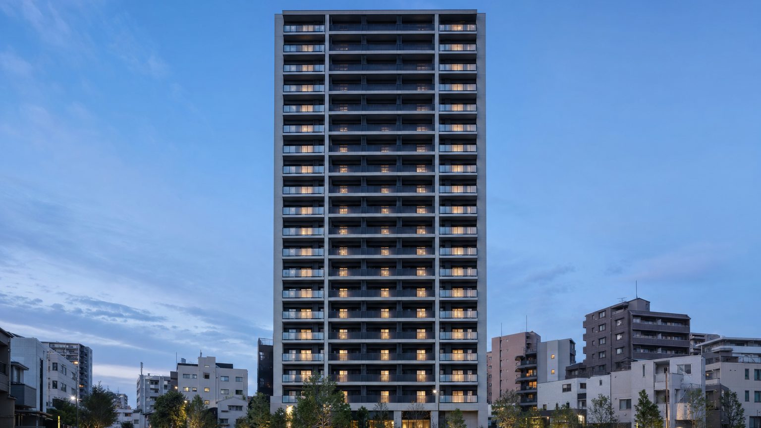 レジディアタワー上池袋(タワー棟)の外観イメージ