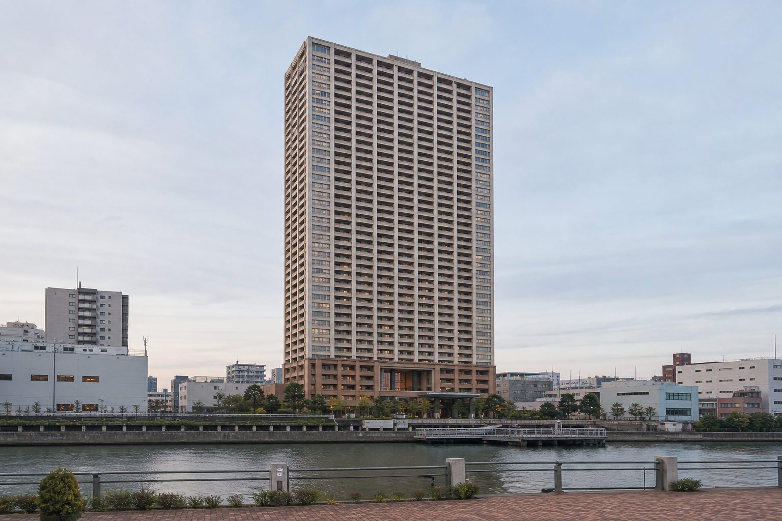 芝浦アイランド ブルームタワーの外観イメージ