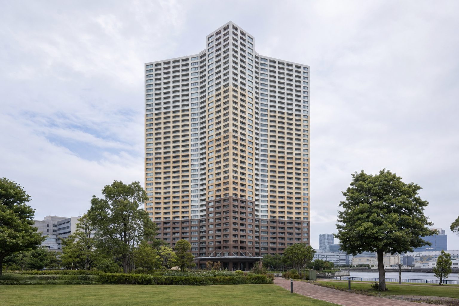 芝浦アイランドケープタワーの外観イメージ