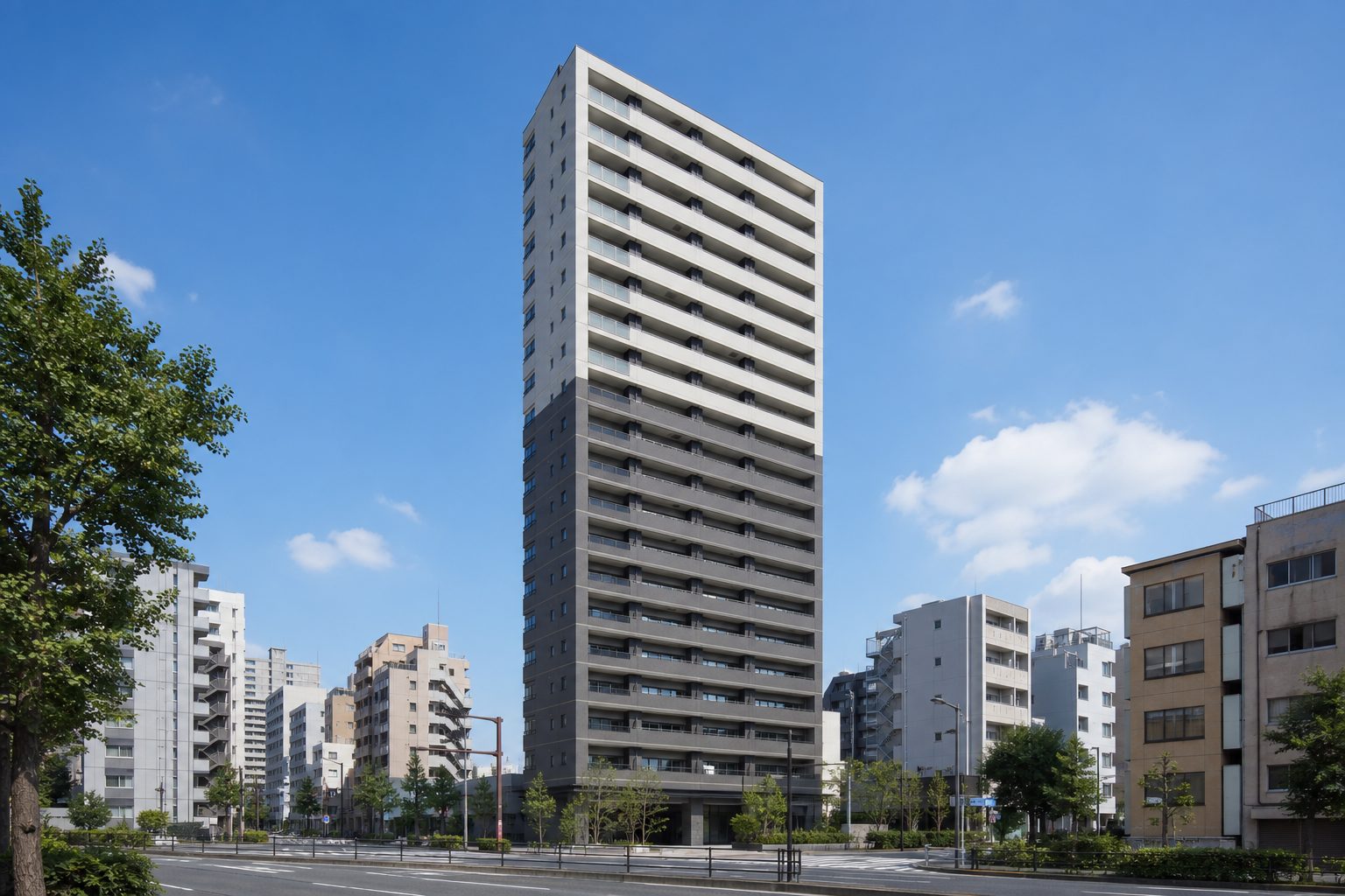 新宿山吹アインスタワーの外観イメージ