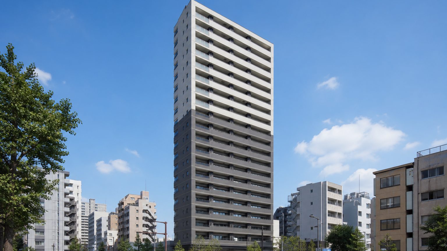 新宿山吹アインスタワーの外観イメージ