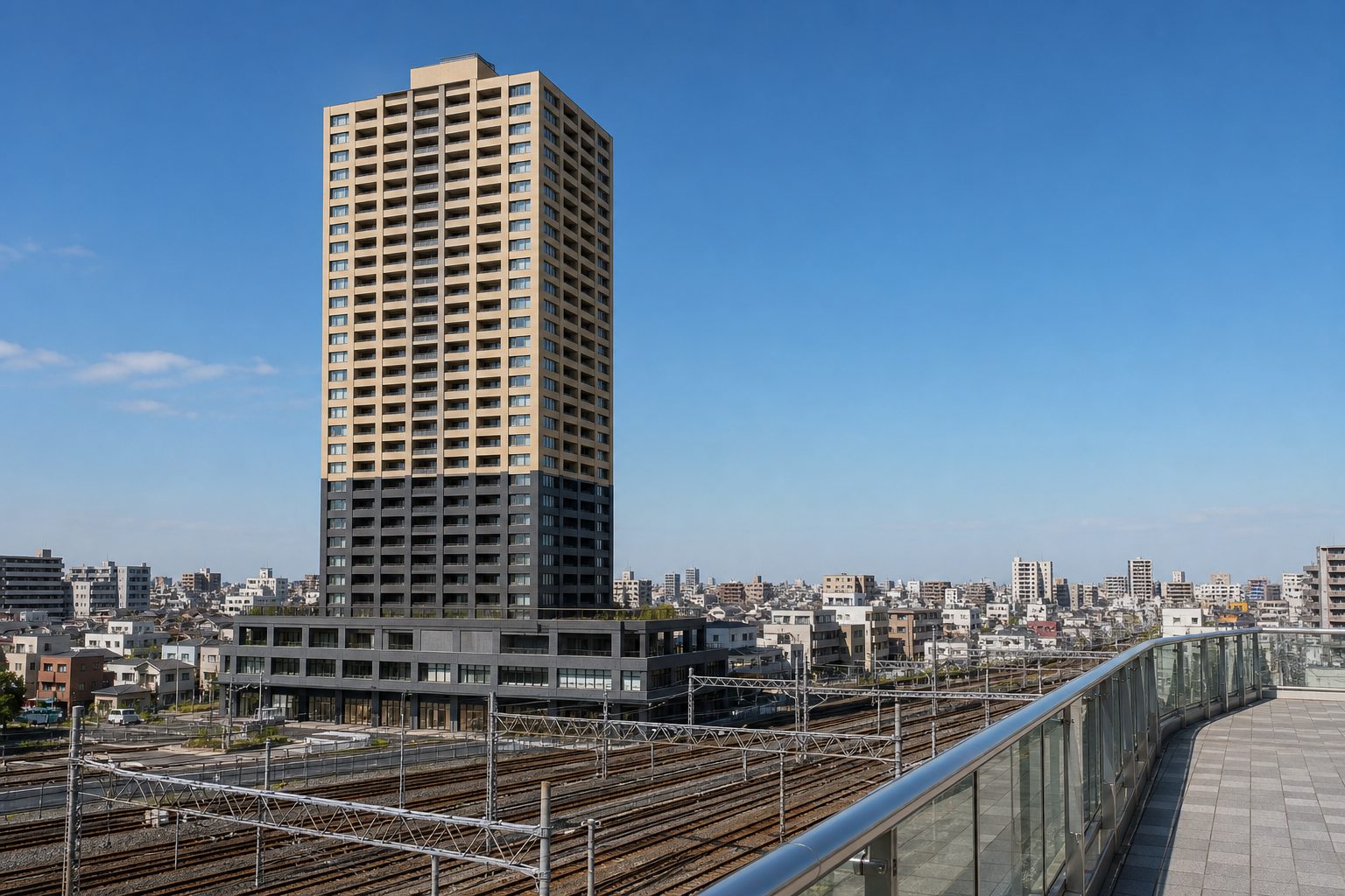 ステーションガーデンタワーの外観イメージ