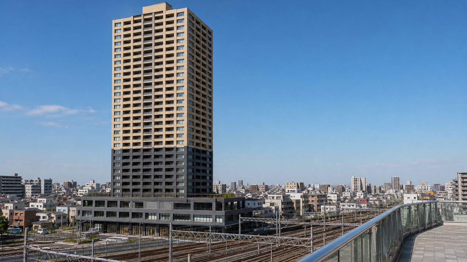 ステーションガーデンタワーの外観イメージ