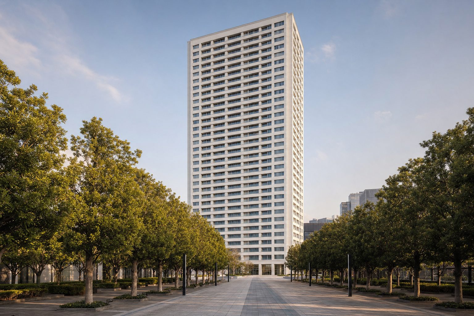 ストーリア品川（現行サービスアパートメント表示：オークウッドレジデンス品川 / Oakwood Residence Shinagawa Tokyo）の外観イメージ