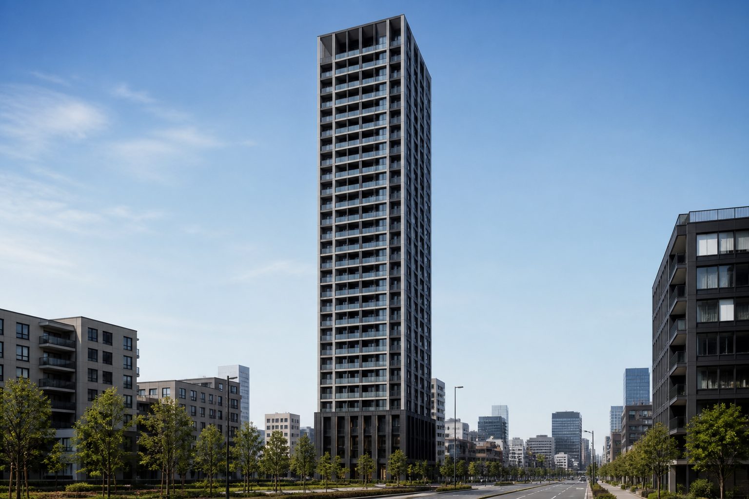 THE CROSS CITY TOWERの外観イメージ