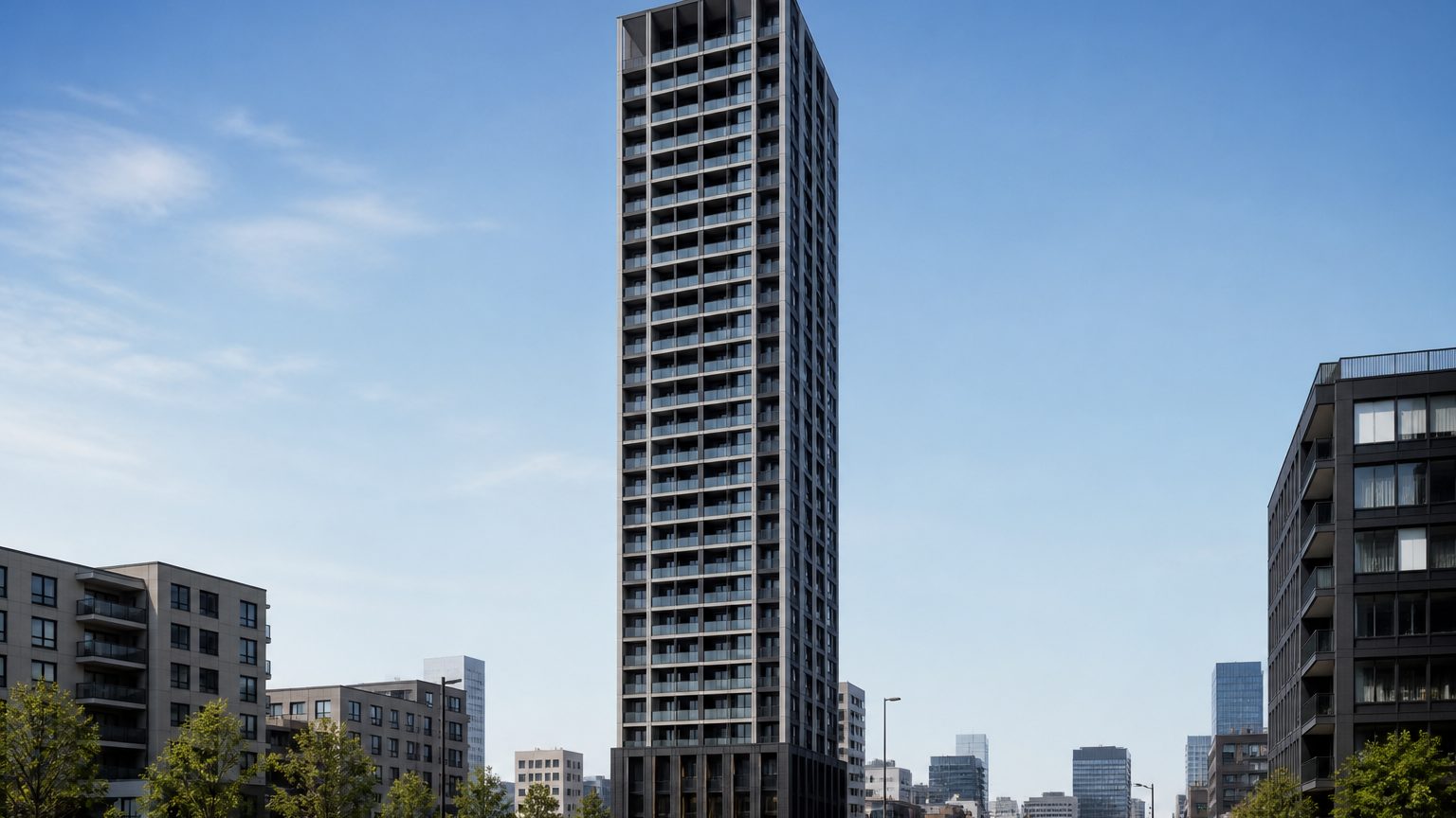 THE CROSS CITY TOWERの外観イメージ