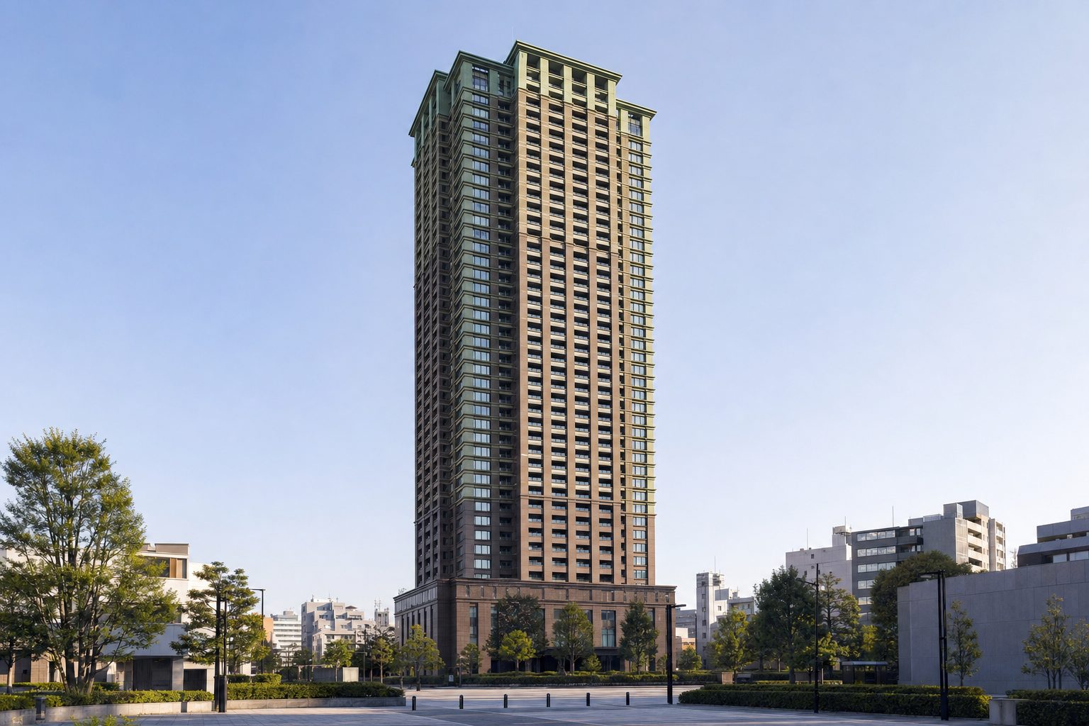 ザ・パークタワー東京サウスをイメージした外観
