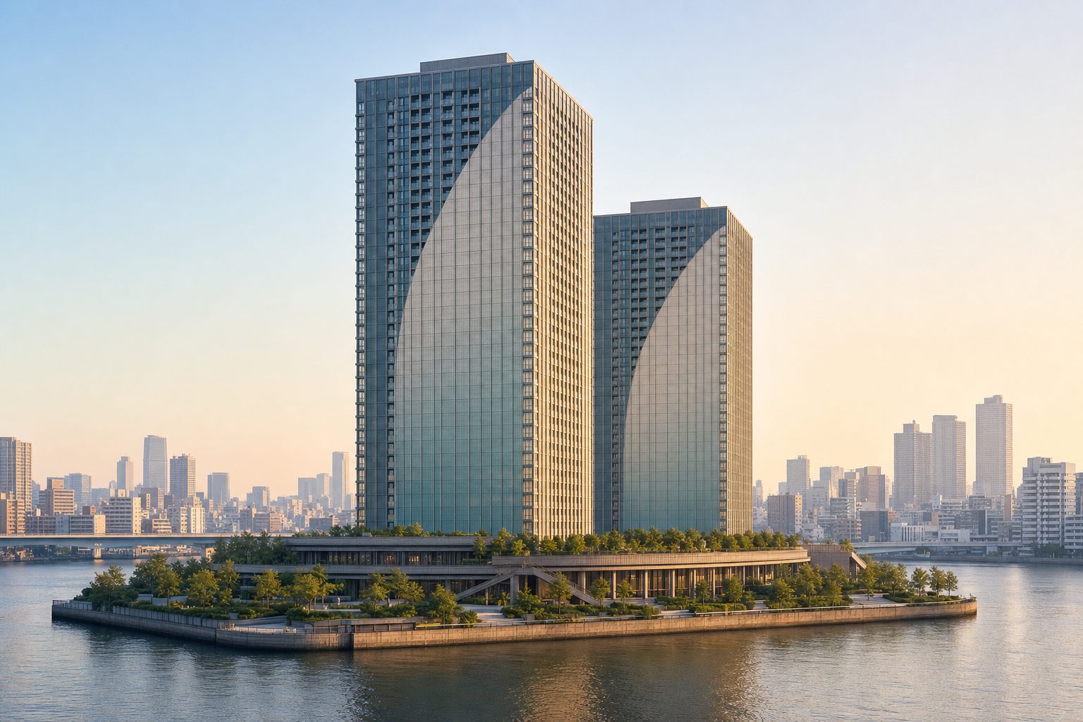 THE TOKYO TOWERS MID TOWERの外観イメージ