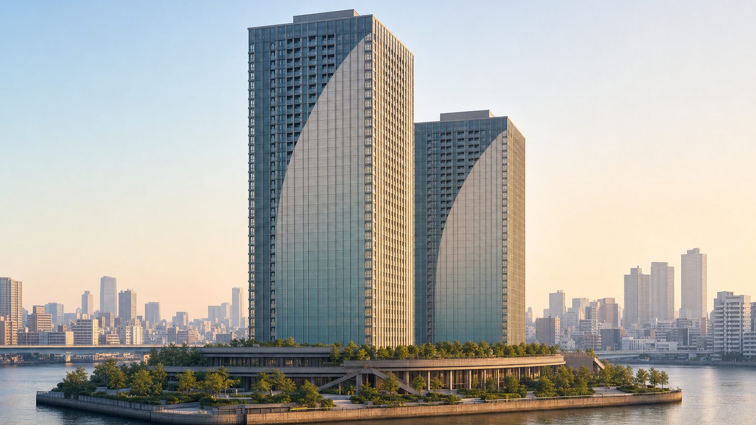 THE TOKYO TOWERS MID TOWERの外観イメージ