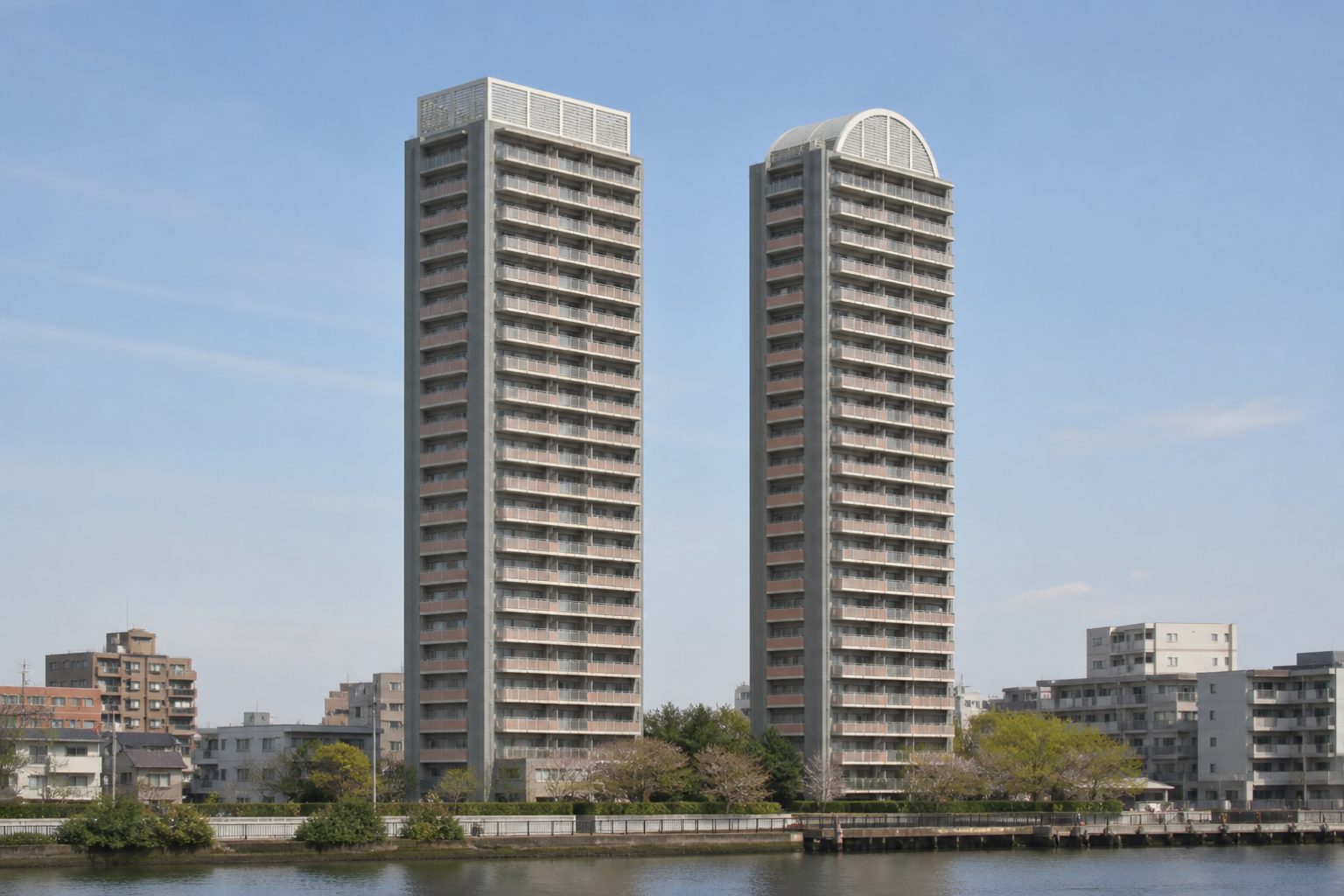 ツインタワー広瀬川 春圃の外観イメージ