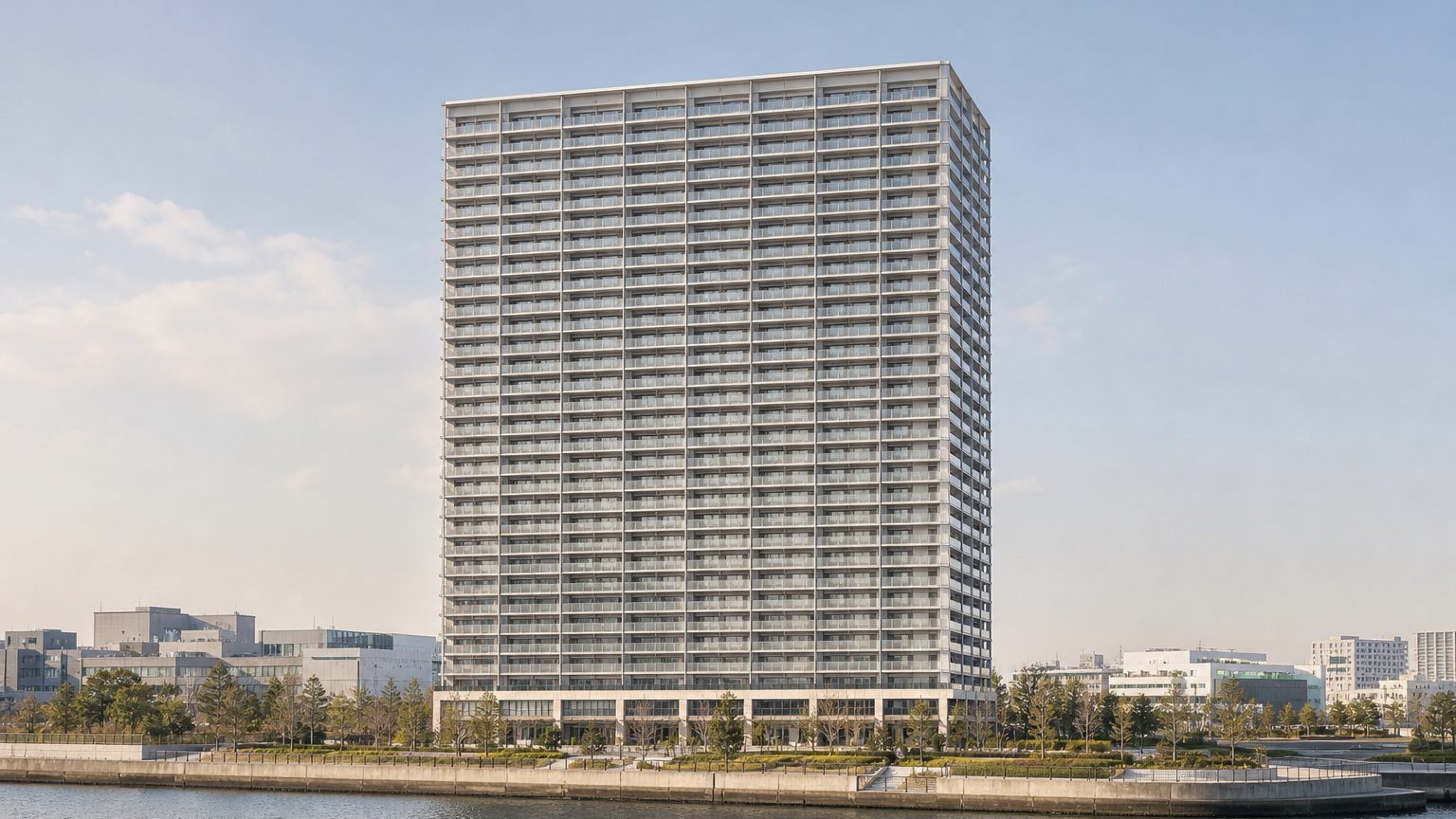 アーバンドックパークシティ豊洲タワー B棟の外観イメージ