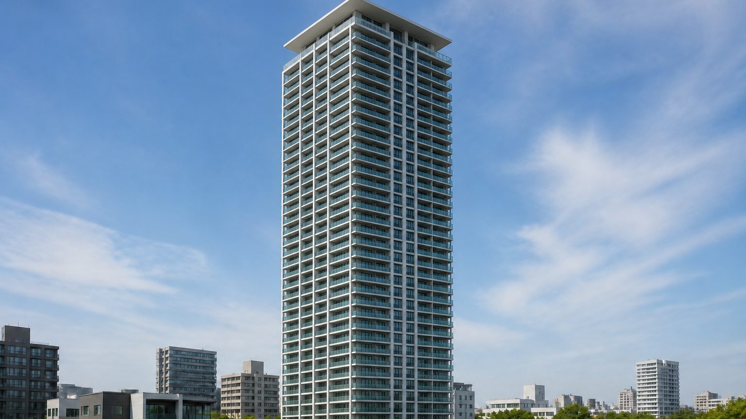 ヴィークタワーOSAKAの外観イメージ
