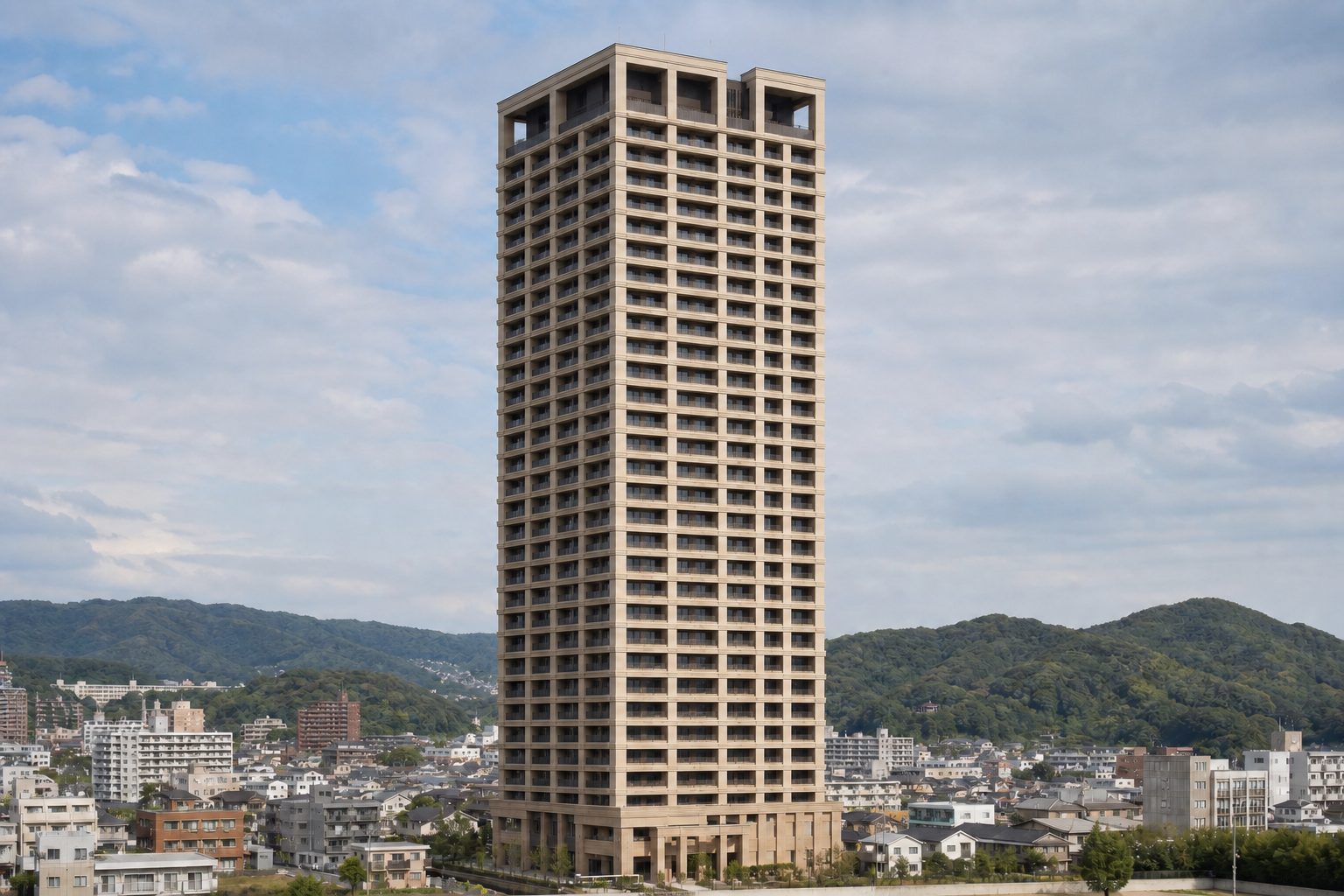 ビュータワー住吉館の外観イメージ