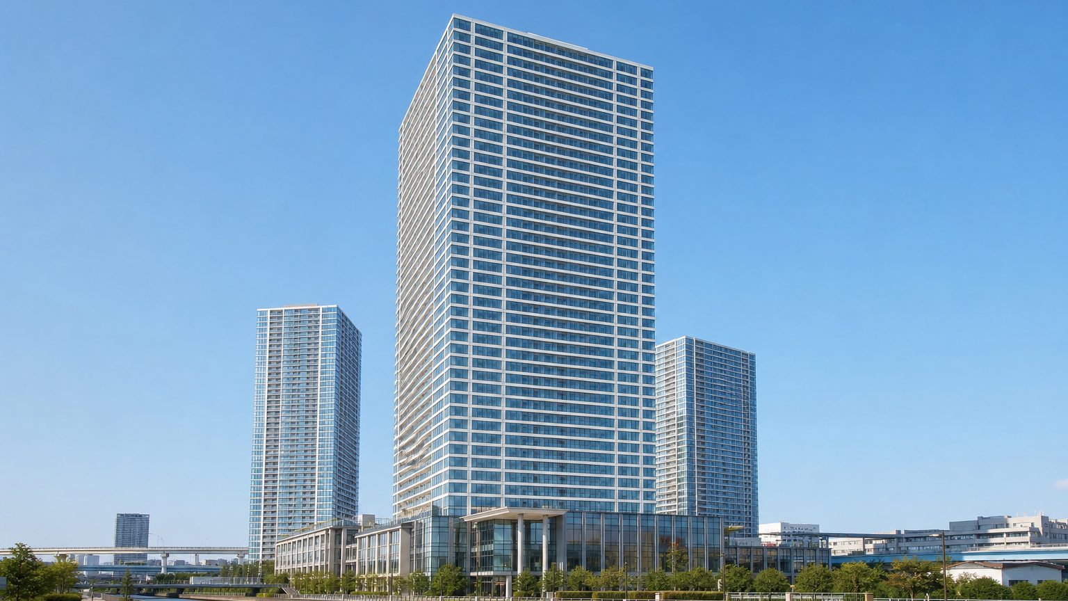 ワールドシティタワーズ ブリーズタワーの外観イメージ